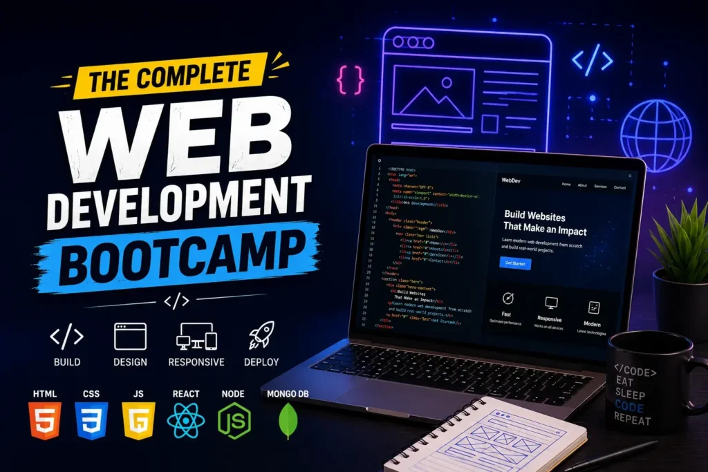The Complete Web Development Handbook (ফ্রন্টএন্ড টু ব্যাকএন্ড)